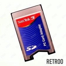 SanDisk 2-in-1 PC Card Adapter for SD/MMC Memory Cards PCMCIA CardBus