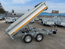 Tipping Trailer Heavy Drop sides Tipper 2700kg 8,4ft x 5ft Aluminium Sides