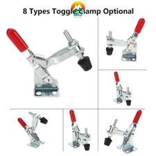 8 Types Toggle Clamp Holding Capacity Quick Release Galvanized Iron Hand Tool