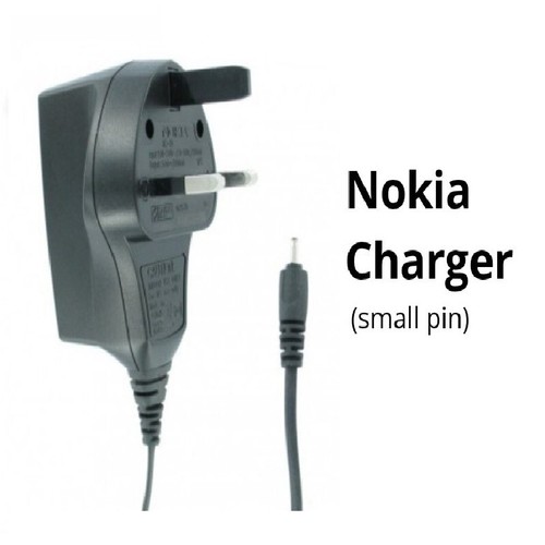 Nokia small pin mains - small,