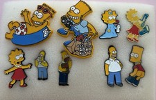 9 Assorted Simpson Family The Simpsons Pin Badges