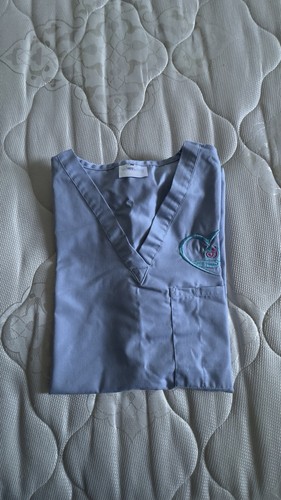 Unisex scrubs suit - light, blue