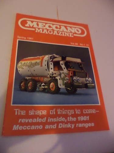Old vintage 1980s meccano - 1980s,