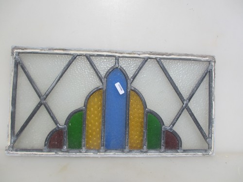 Antique stained glass window - antique,
