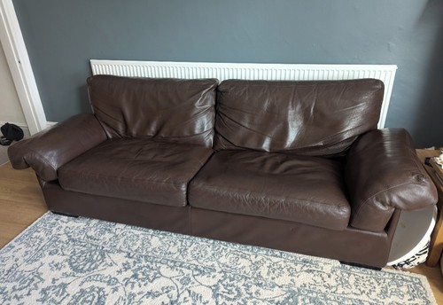 John lewis seater - john, leather