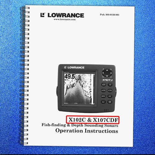 Lowrance x102c x107cdf - x102c, fish