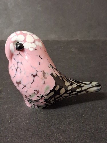 Vintage art glass bird - vintage,
