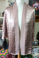 River Island metallic dusky