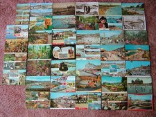 40 Used & Unused Postcards of RHYL. Standard size.