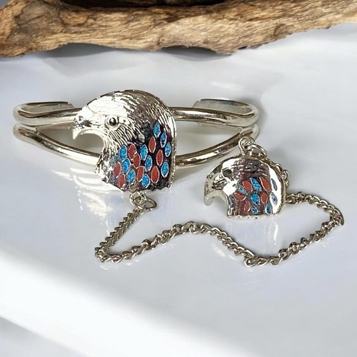 Vintage 80s native style eagle - vintage,
