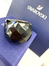 Swarovski nirvana ring - ring, black