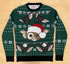 XS 33" chest Gremlins Mogwai Gizmo Christmas Xmas jumper sweater Warner Bros