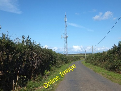 Photo 6x4 communications mast - communications,