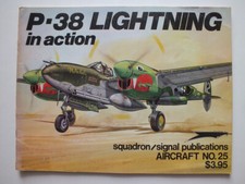 P-38 Lightning in Action (Squadron/Signal Aircraft No. 25)
