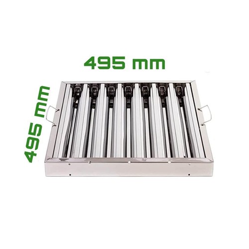 Stainless steel canopy - stainless, grease