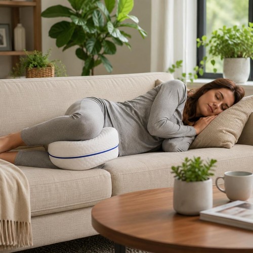 Memory foam leg pillow - memory,