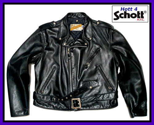 Classic schott heavy black - heavy,