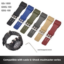 Rubber Watch Straps Mens for Casio G-shock Mudmaster GG-1000/GWG-100/GSG-100