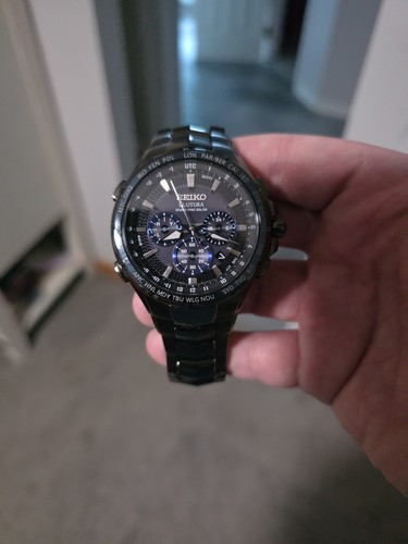 Seiko coutura men black - men's,