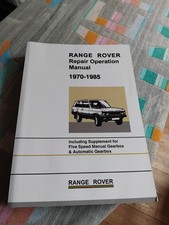 Range Rover Classic 1970-1985