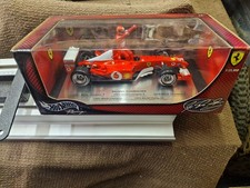 Hot Wheels Racing 1/18 Scale Ferrari F2002 Michael Schumacher Formula One Car