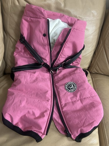 Dog coat with harness - dog,
