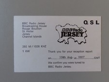 Radio Radio Jersey QSL Post
