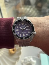 Seiko SKX007 Custom Purple dial