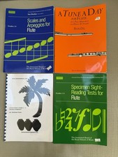 Flute Music Books Grades 1-8 Various VGC