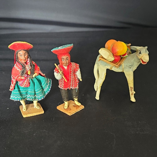 Vintage handmade peruvian folk - vintage,