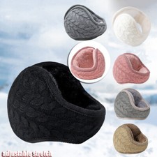 Winter Unisex Ear Muffs Fleece Plush Earmuffs Behind Band Head Ear Warmers Women