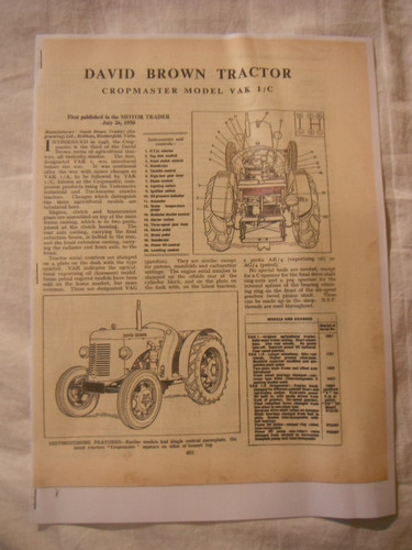 1950 david brown - vak, 1c
