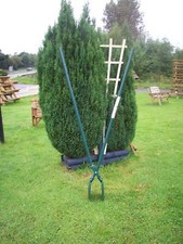 double digger post hole shovel