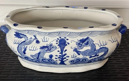 Vtg bombay blue white - bombay,