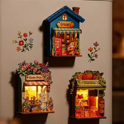 Animals shop diy wooden mini - animals,