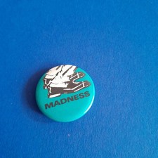 Madness Vintage Pin Badge perfect for all fans 