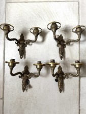 Vintage Set Of 4 Rococo Style