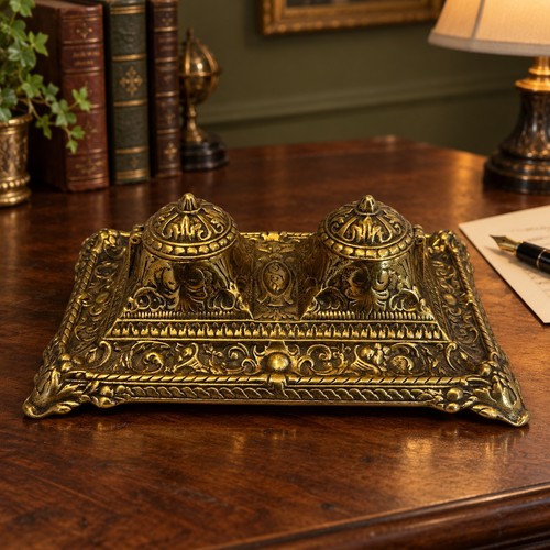 Vintage victorian style brass - style,