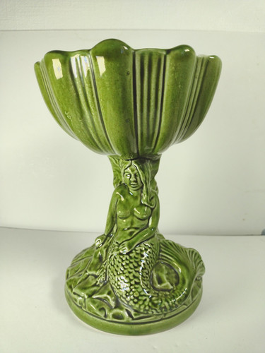 Unique vintage mermaid - vintage, vase