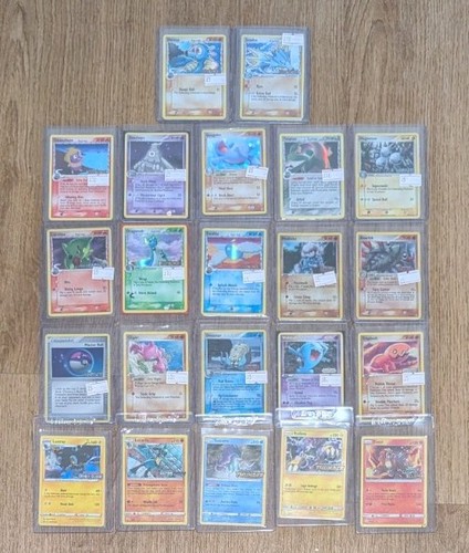Pokémon stamped cards reverse - pokémon,
