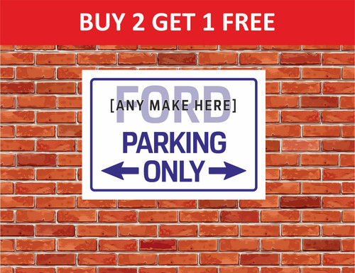 Car brand parking only here - car,
