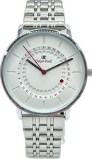 Oskar Emil ALBURY Mens Quality Stainless Steel Watch With Date Display - Silver