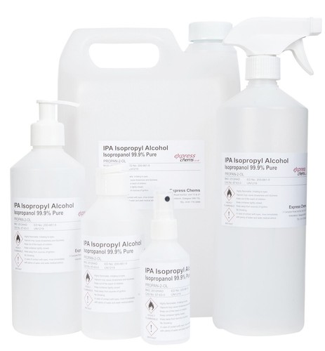 Isopropyl alcohol pure - 99.9%,