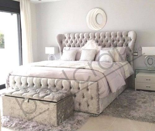 Oxford plush curved - plush, wingback