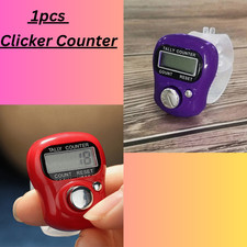 Finger Tally Counter  Clicker for Prayer, Gym, or Inventory