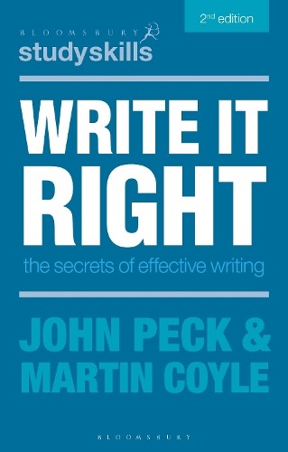Write right john peck - it, by