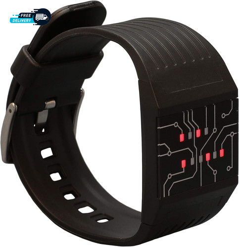 Binary wrist watch - wrist, for