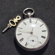 Antique solid Silver fusee