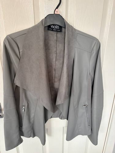 Wallis grey faux - grey,