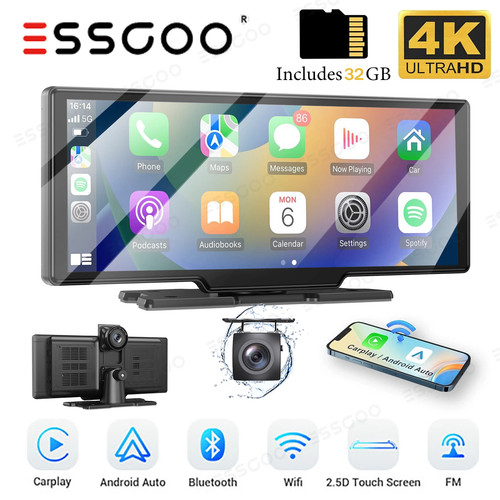 Portable 4k touch dash - 10.26",